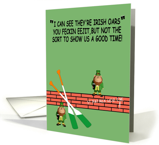 Funny St.Patrick's Day card (381142)