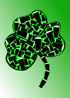 Irish shamrock...