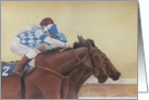 By a Nose Horse Racing Father’s Day Card
