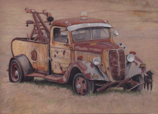 Antique Rusty Tow...