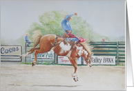 Saddle Bronc Father’s Day Card