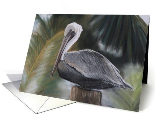 Bon Voyage Pelican card (431922)