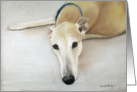 Birthday Greyhound card