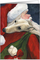 Charlotte Christmas Greyhound card
