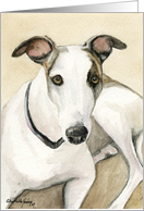 Charlotte Birthday Greyhound card