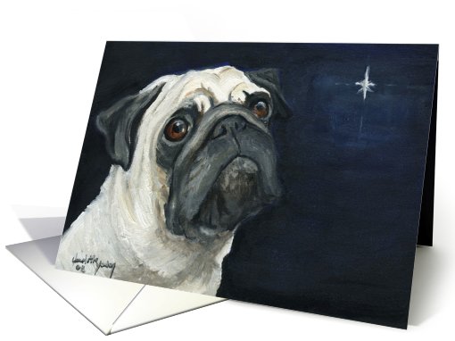 Charlotte Birthday Pug card (487269)