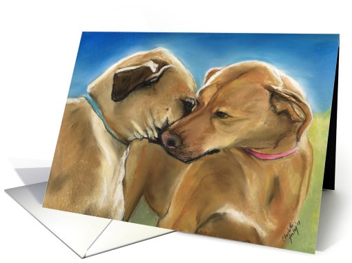 Birthday Rhodesian Ridgeback card (512239)