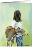 Girl with Greyhound...