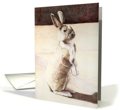 Bunny Easter card (562521)