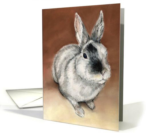 Bunny Easter card (562523)