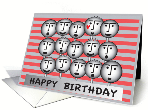 Birthday group card (364338)