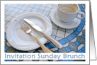 Sunday Brunch Invitation - photography card