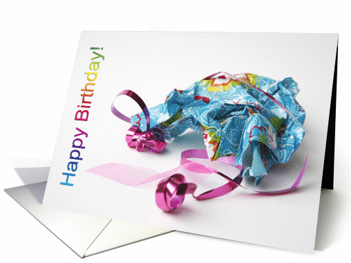 Happy Birthday Present card (364010)