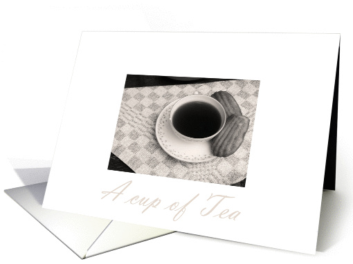 Cup of Tea - invitation card (364801)