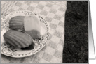Tea Time - black and white photography card