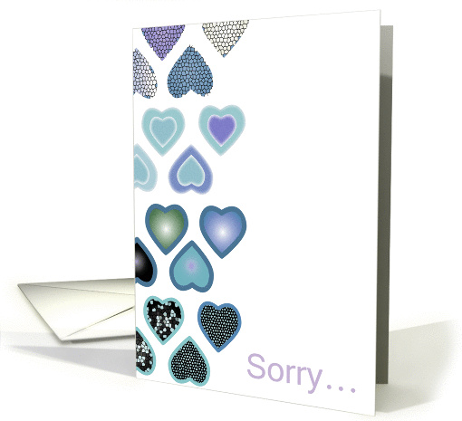 Sorry card (393930)