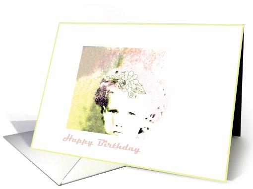 Happy Birthday Girl card (395243)