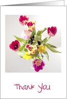 Thank You Tulips Flowers card