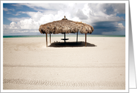 Tropical Beach card