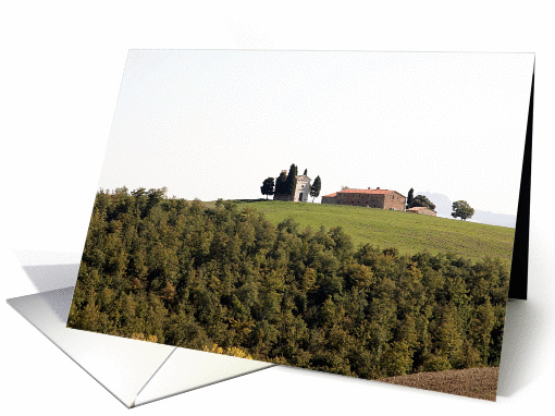 Countryside Italian Tuscany card (588128)