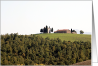Countryside Italian Tuscany card