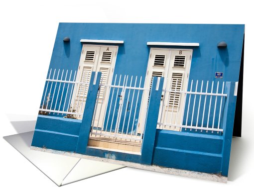Blue Home Moving House card (708896)
