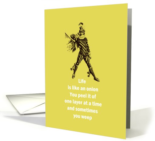 Living your life card (759226)