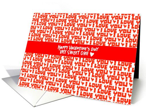 million i love you's card (362887)