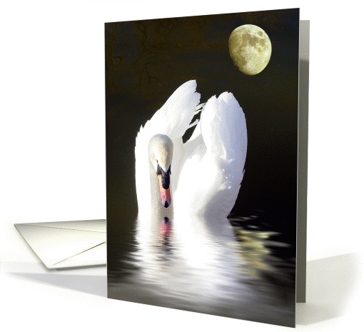 Graceful Swan Dance card (362104)