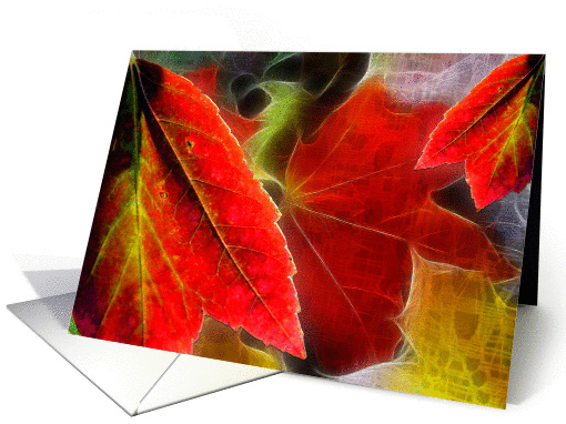 Vibrant Fall card (362105)