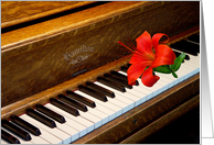 Tickling Ivories card