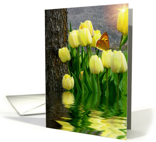 Spring Tulips card (370708)