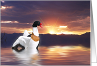 Morning Bath card