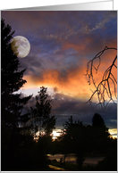 Sunset After Rain card