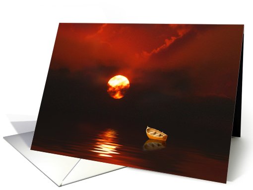 Blood Red Sun card (484055)