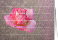 Romantic Rose card