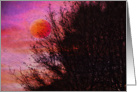 Textured Twilight card