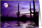 Saguaro Reflections card