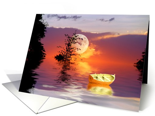 Calm Afterglow card (501558)