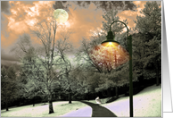 Frosty Pathway card