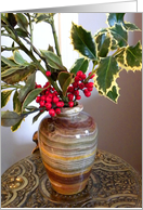 Holly Berries card