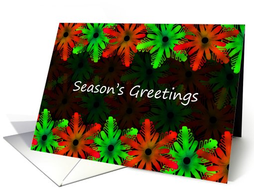 Season's Greetings - Red/Green card (540665)