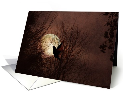 Rising With The Moon card (542072)
