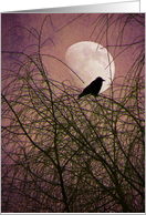 Crow Glow card