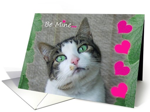 Valentine Kitty Princess card (551114)