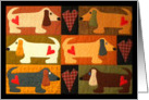 Rusty Dog Quilt card