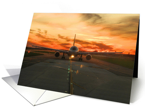 Sunset Flight card (879274)