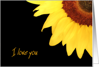Love Sunflower card