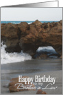 Happy Birthday Brother-in-Law with Beach Rocks card
