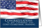 Congratulations on Graduation from Coast Guard Basic Training card